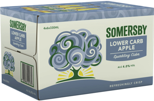 Low Carb Cider Bottle 330mL 24 Pack Carton