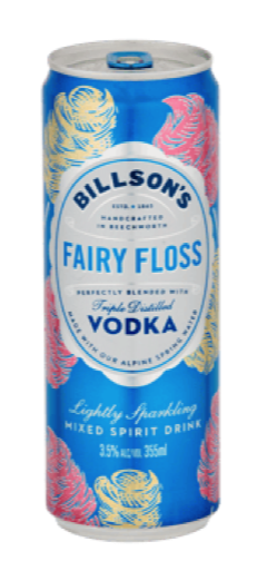 Fairy Floss Vodka 4 Pack