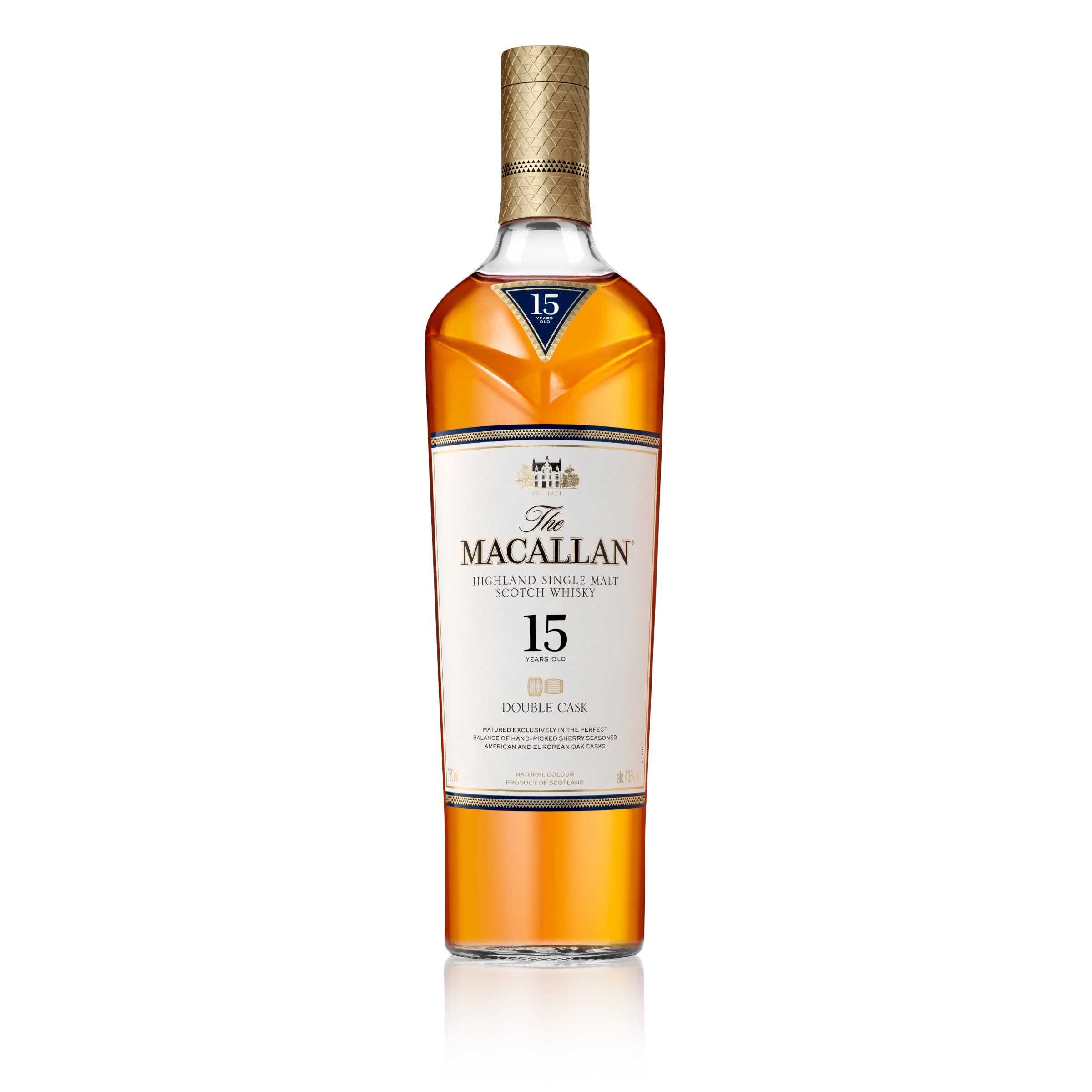 Double Cask 15YO Single Malt Scotch Whisky 700mL