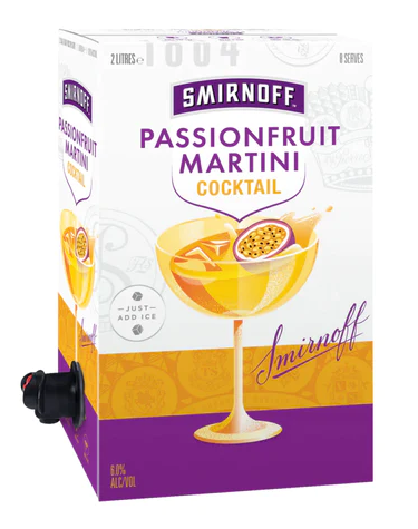 Passionfruit Martini 2 Litre Cocktail Cask
