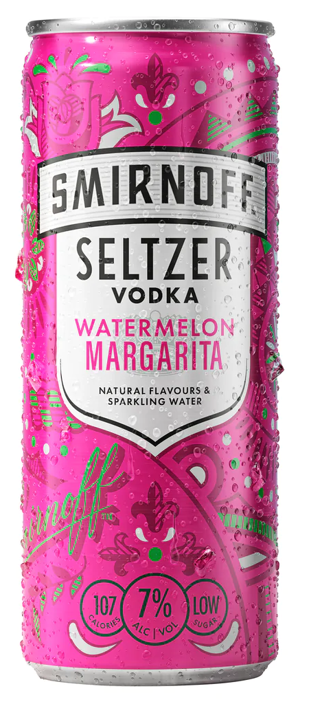 Seltzer Watermelon Margarita 250mL
