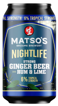 Nightlife 6% Rum & Lime 4 Pack