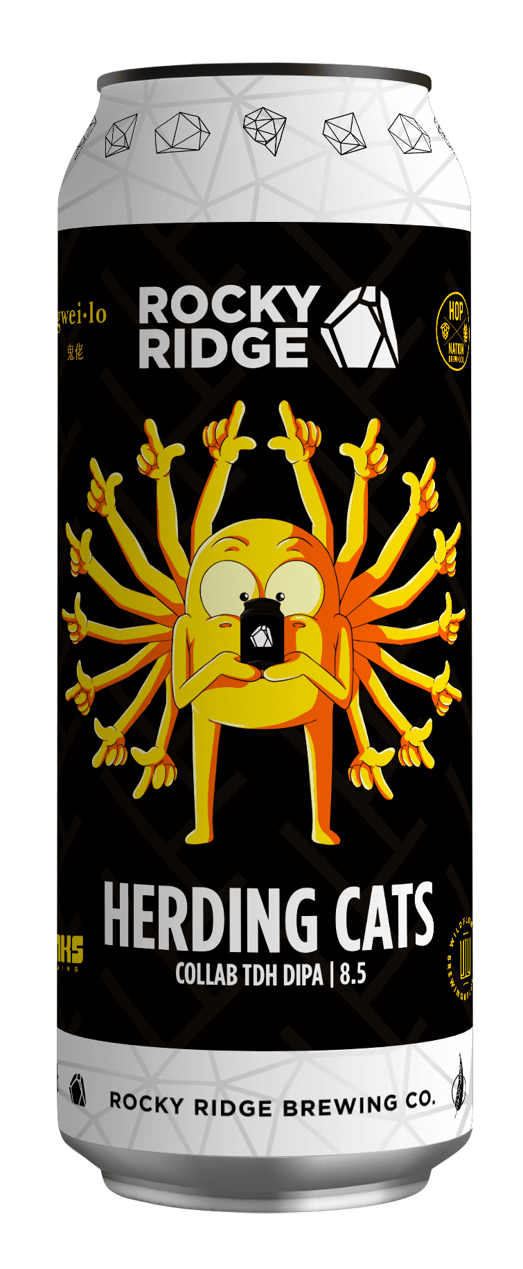 Herding Cats Collab TDH DIPA 500mL