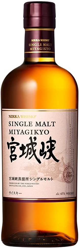 Miyagikyo Single Malt Japanese Whisky 700mL