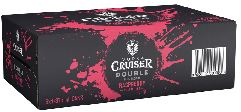 Double Raspberry 6.8% Carton