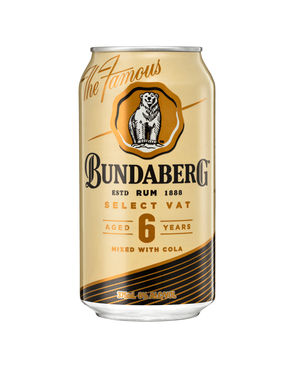 Select Vat Rum & Cola 375mL Carton