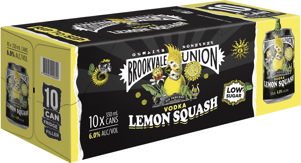 Lemon Squash 10 Pack