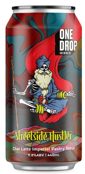 Streetside Hustler Chai Latte Stout 440mL