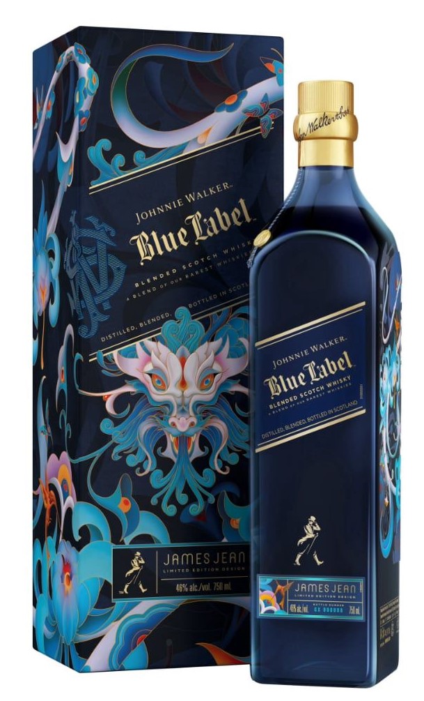 Blue Label Chinese New Year Dragon