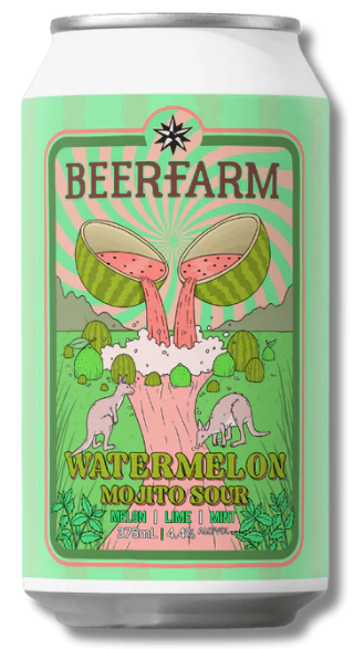 Watermelon Mojito Sour 375mL