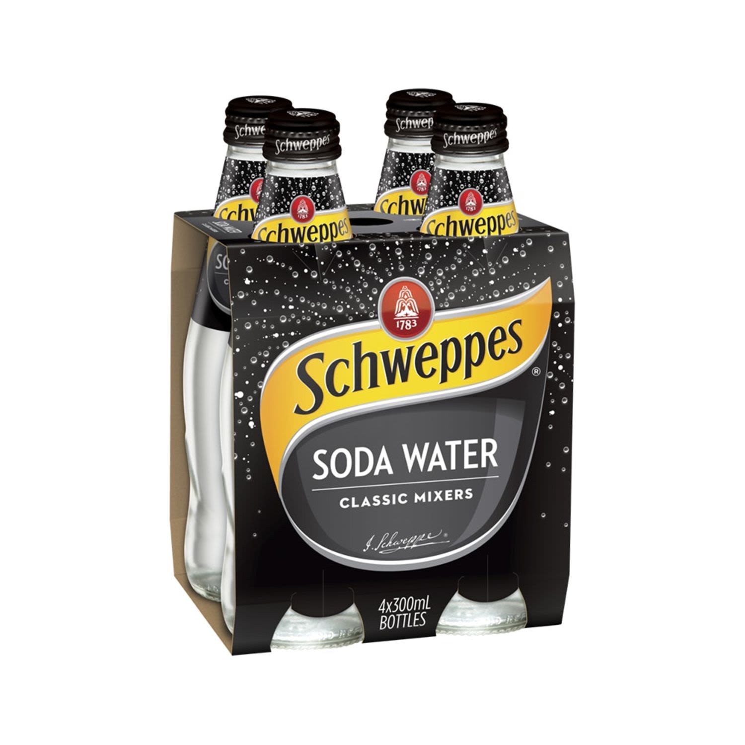 Soda Water 300mL 4 Pack