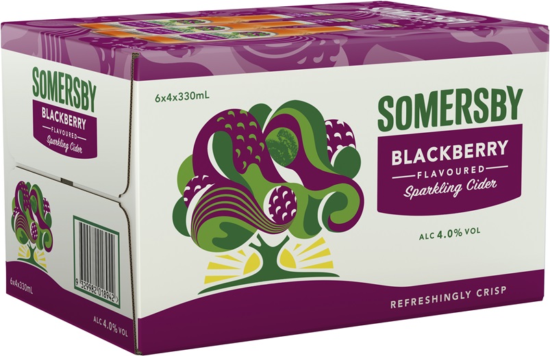 Blackberry Cider 330mL Carton