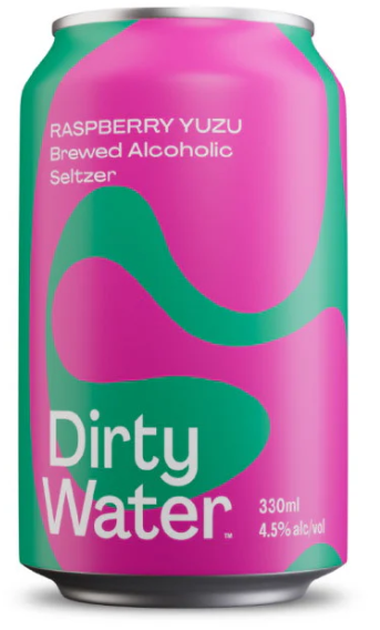 Raspberry Yuzu Dirty Water Carton