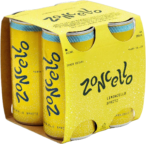 Zoncello Limoncello Spritz Can 4 Pack