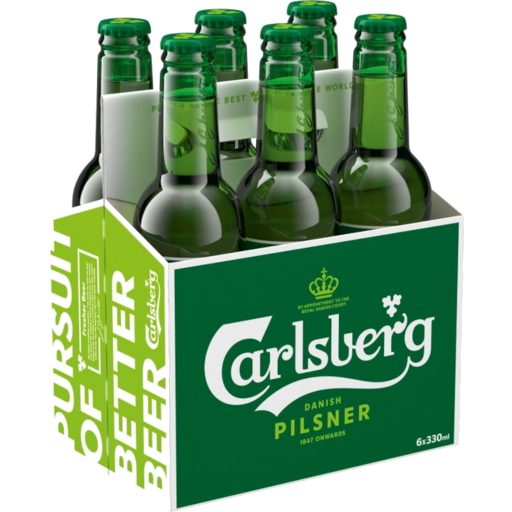 Pilsner Bottles 330mL 6 Pack