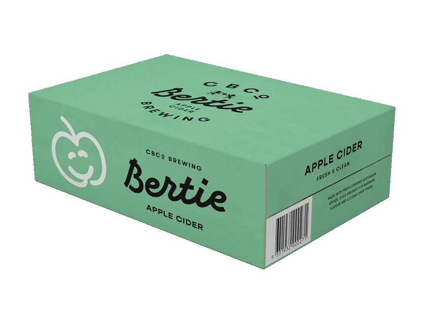 Bertie Apple Cider 375mL Carton