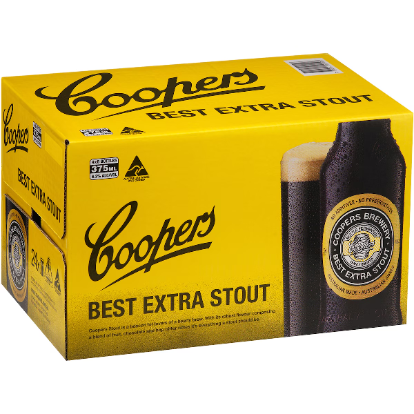 Stout Bottles 375mL Carton