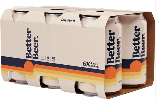 Zero Carb Lager Can 6 Pack