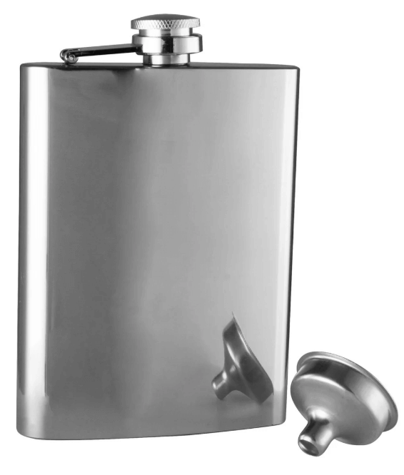Hip Flask and Funnel Set