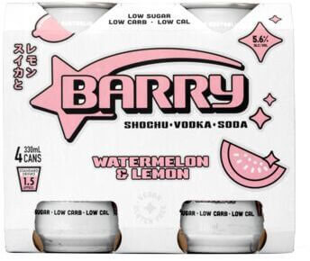 Vodka Watermelon & Lemon 4 Pack