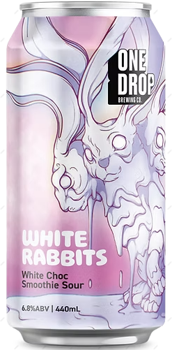 White Rabbits Choc Smoothie Sour 440mL