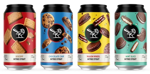Biscuit Tin Quartet Nitro Stout Series 4 Pack