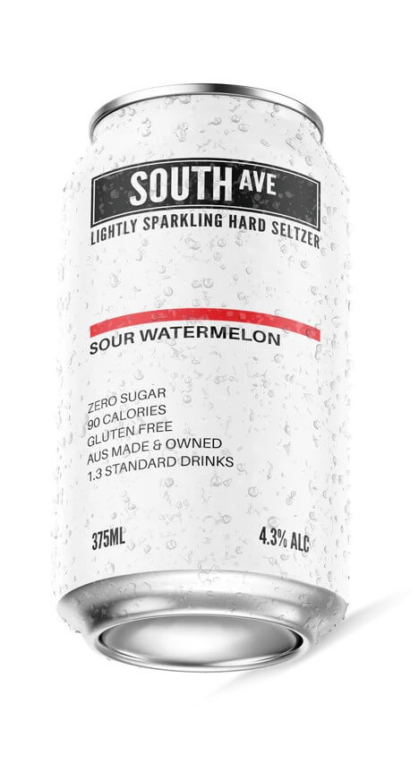Sour Watermelon Seltzer 4 Pack