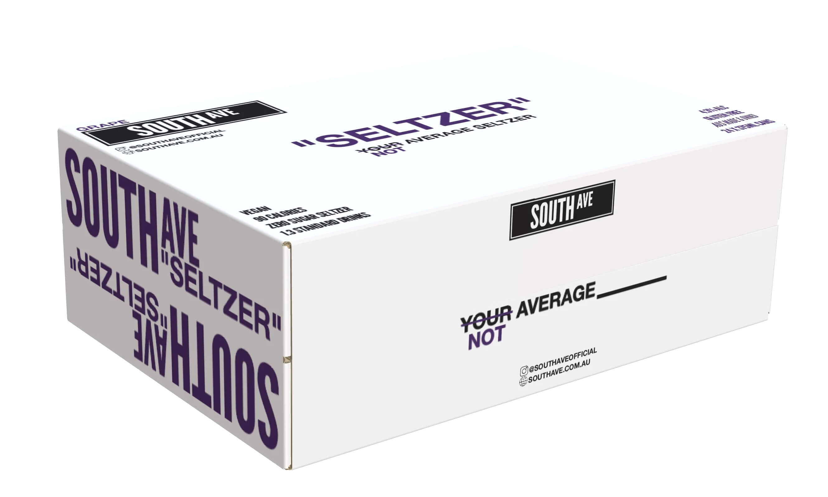 Seltzer Grape Carton