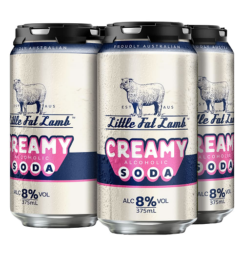 Creamy Soda (375ml Can) 4 pack