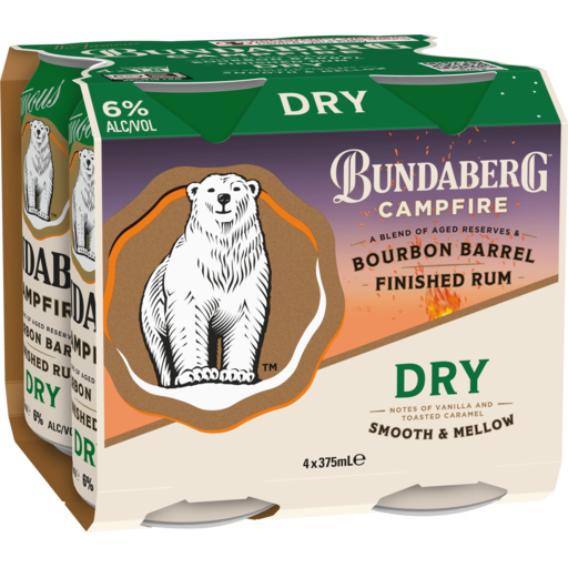 Campfire & Dry 6% 4 pack