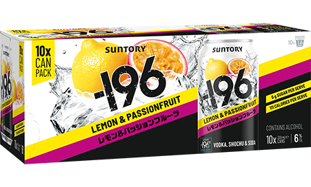 - 196 6% Lemon & Passionfruit 10pk