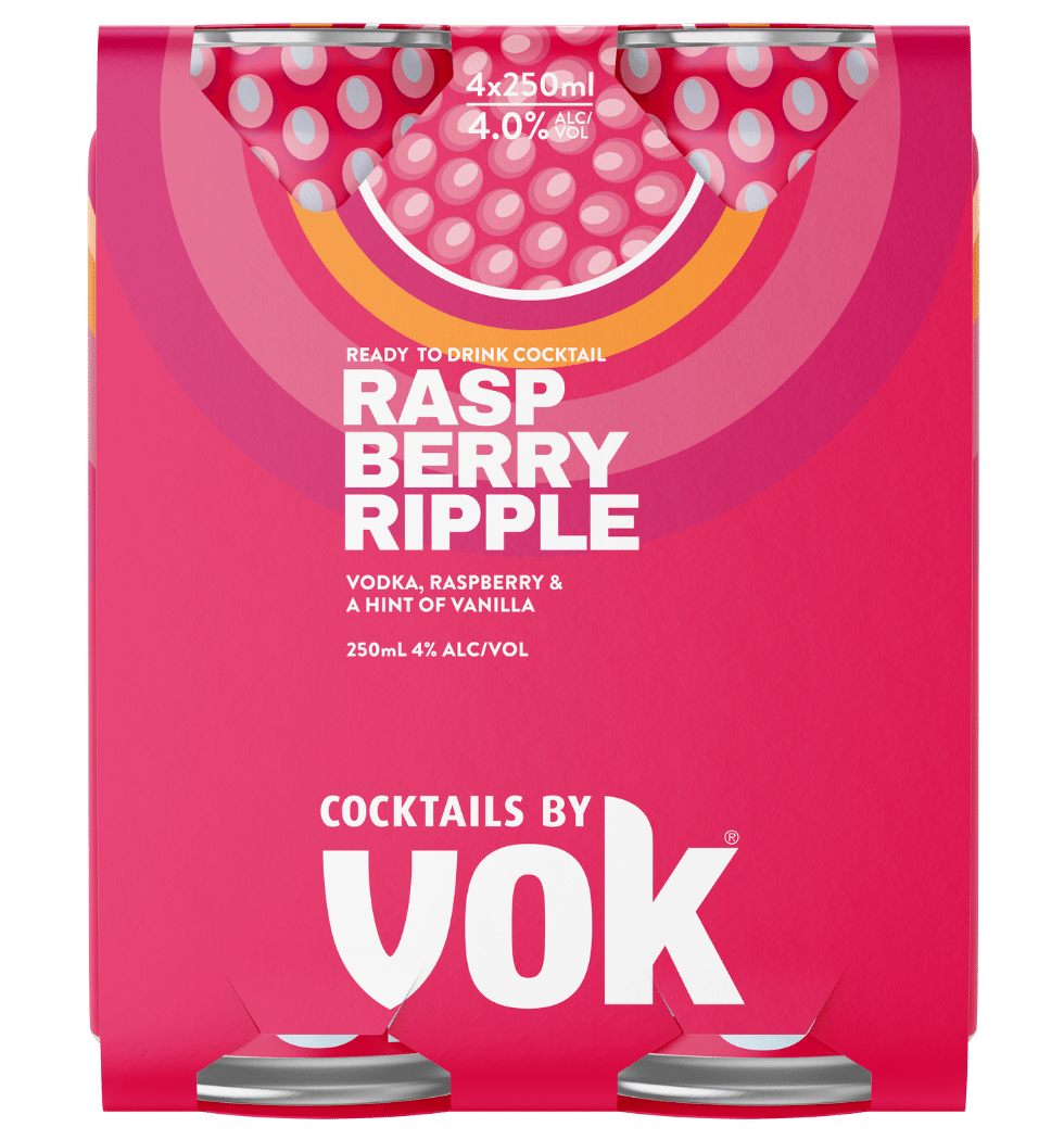 VOK Raspberry Ripple 4 pack