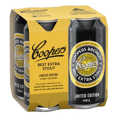 Best Extra Stout 440ml 4 Pack