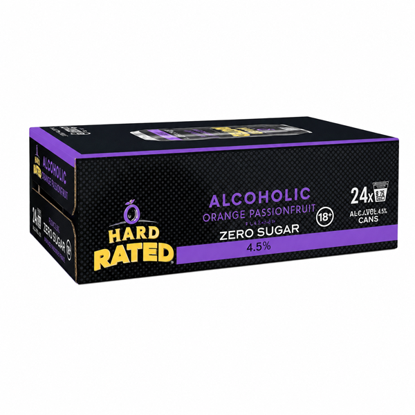 Zero Sugar Orange Passionfruit 24 pack Carton