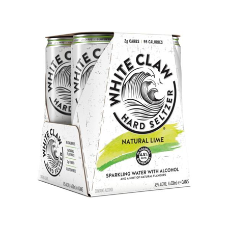 Hard Seltzer Lime 330mL 4 Pack