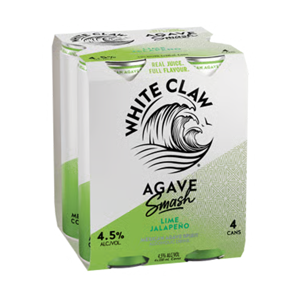 Agave Smash Lime Jalapeno 4pk