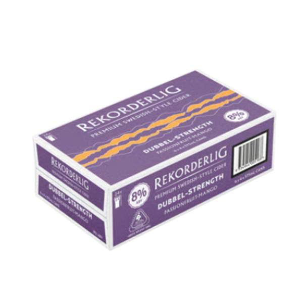 Dubbel Strength Passionfruit & Mango 24pk