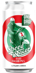One Drop Speed Racer 10 Day Pilsner 440mL | Liberty Liquors