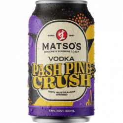 Matso's Vodka Pash Pine Crush Carton | Liberty Liquors